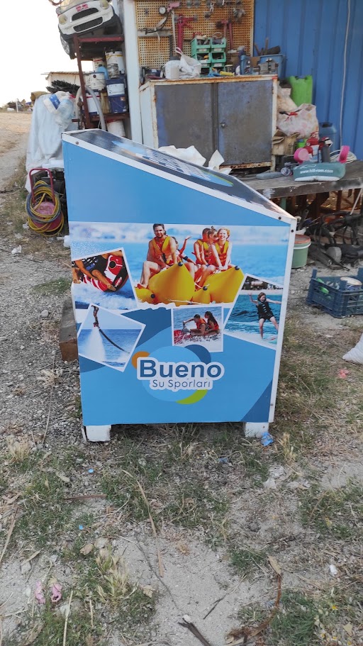 Bueno Su Sporları Foça baskılı folyo stand kaplama