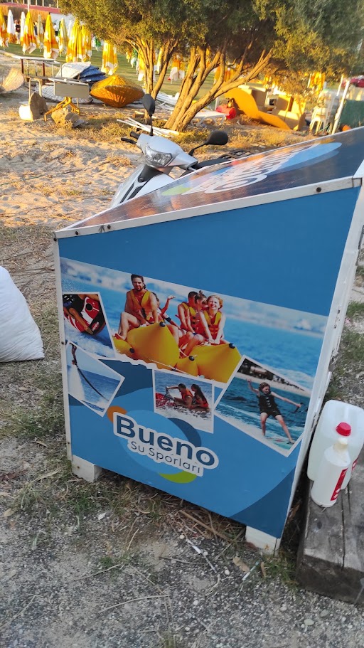 Foça stand folyo kaplama Bueno Su Sporları